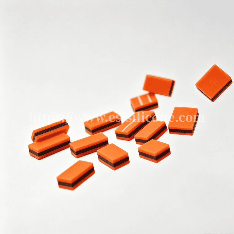 YS-type – oranje geleidende siliconen zebrastrip