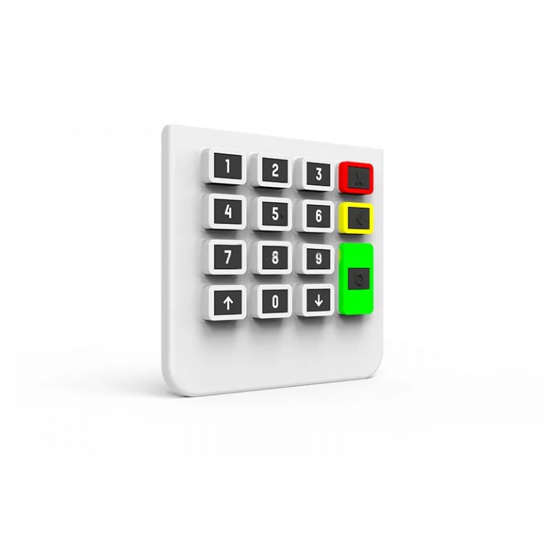 POS-machine brailleknoppen