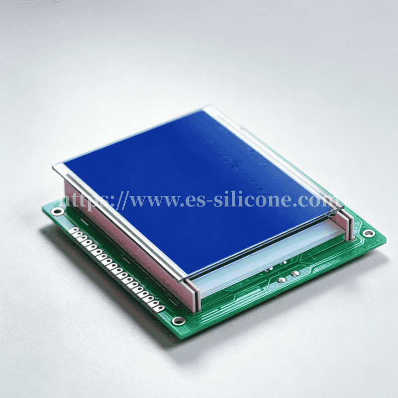Zebra Strip LCD-signaalgeleiding - meerlaagse geleidende siliconen interconnect